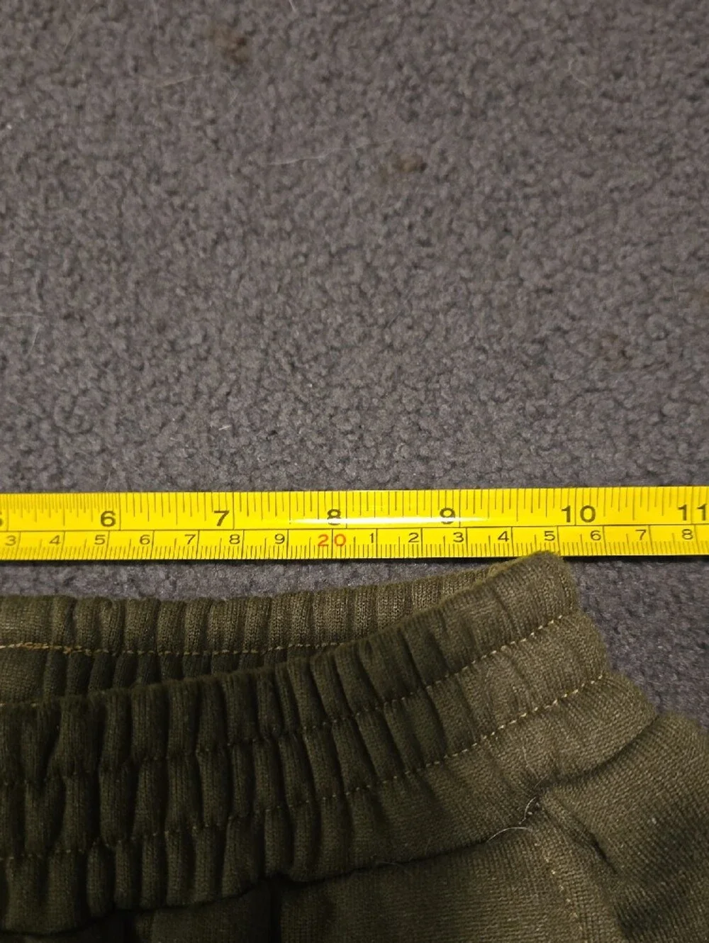 Kids Olive Cargo Joggers with Pocket Patch
